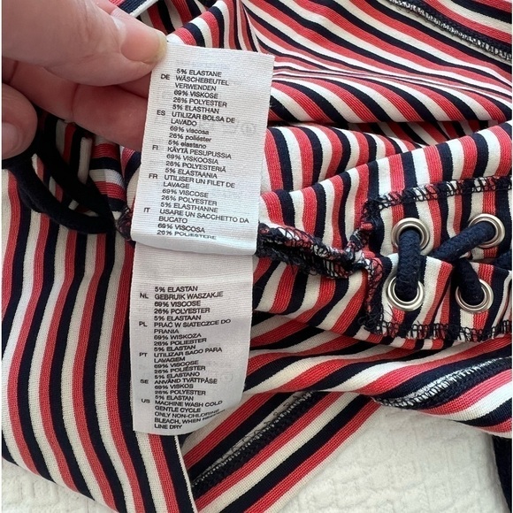 & Other Stories Striped Crop Tank Top - Picture 12 of 12